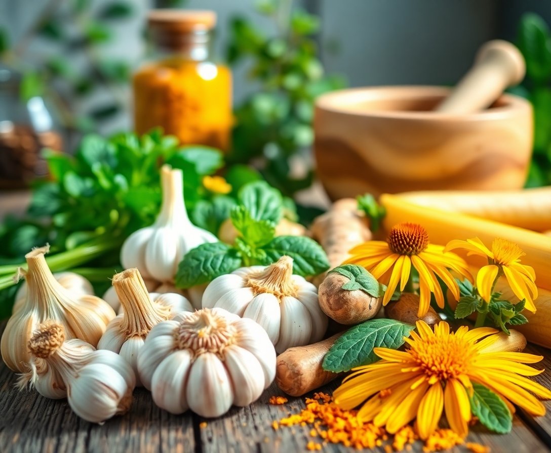 Bağışıklık Sistemini Güçlendiren Doğal Antibiyotik Bitkiler