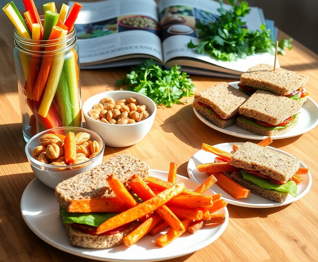 Fast Food Alternatifleri: Ev Yapımı Sağlıklı Atıştırmalıklar ve Pratik Yemekler