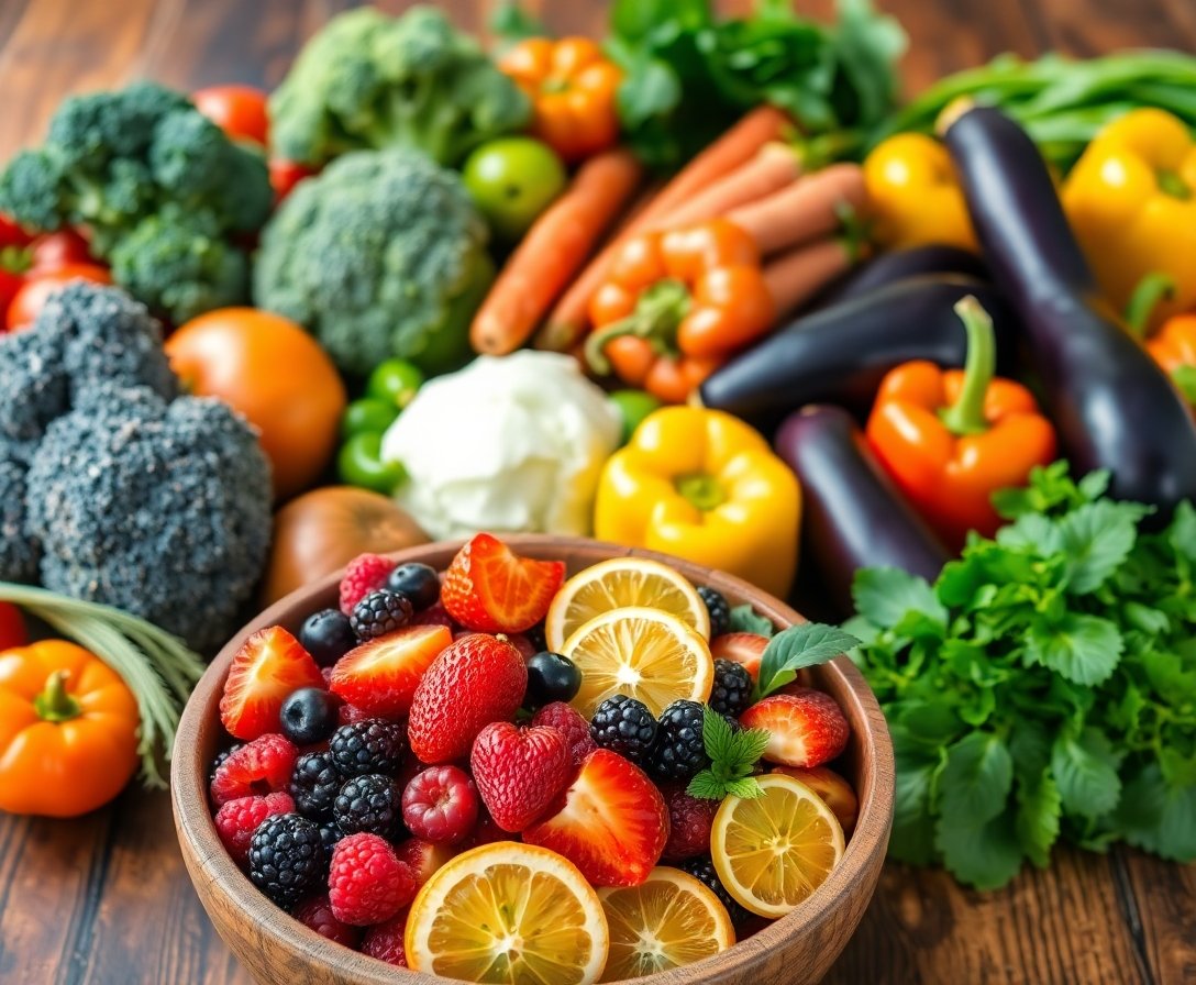 Sebze ve Meyve Çeşitliliği: Renkli Tabağın Önemi ve Vitamin Zengini Besinler