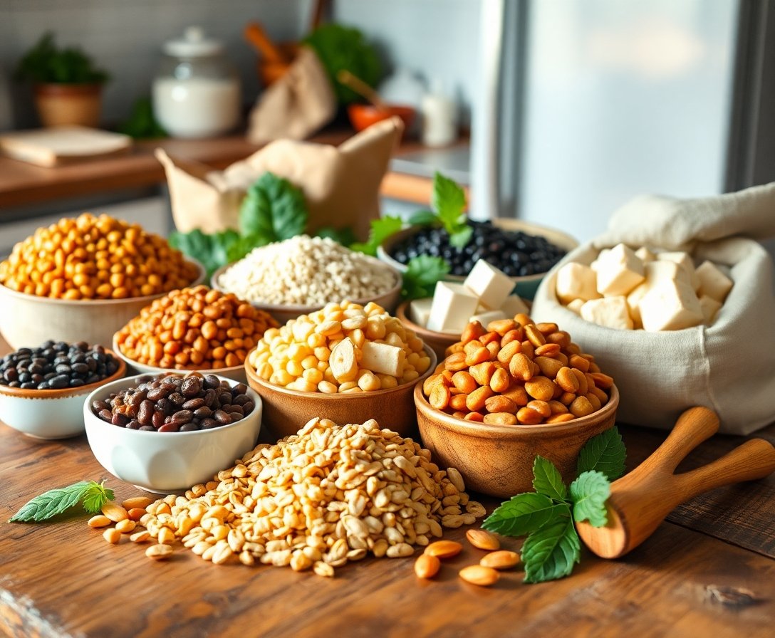 Yeterli Protein Almak için Bitkisel Besinler: Vegan Protein Kaynakları
